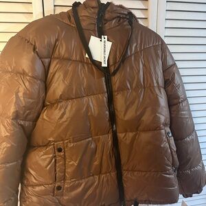 Steve Madden reversible with hood brand new jacket size large